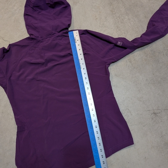 Outdoor Research Purple Pullover Hoodie Women's M Flaws - Picture 10 of 10